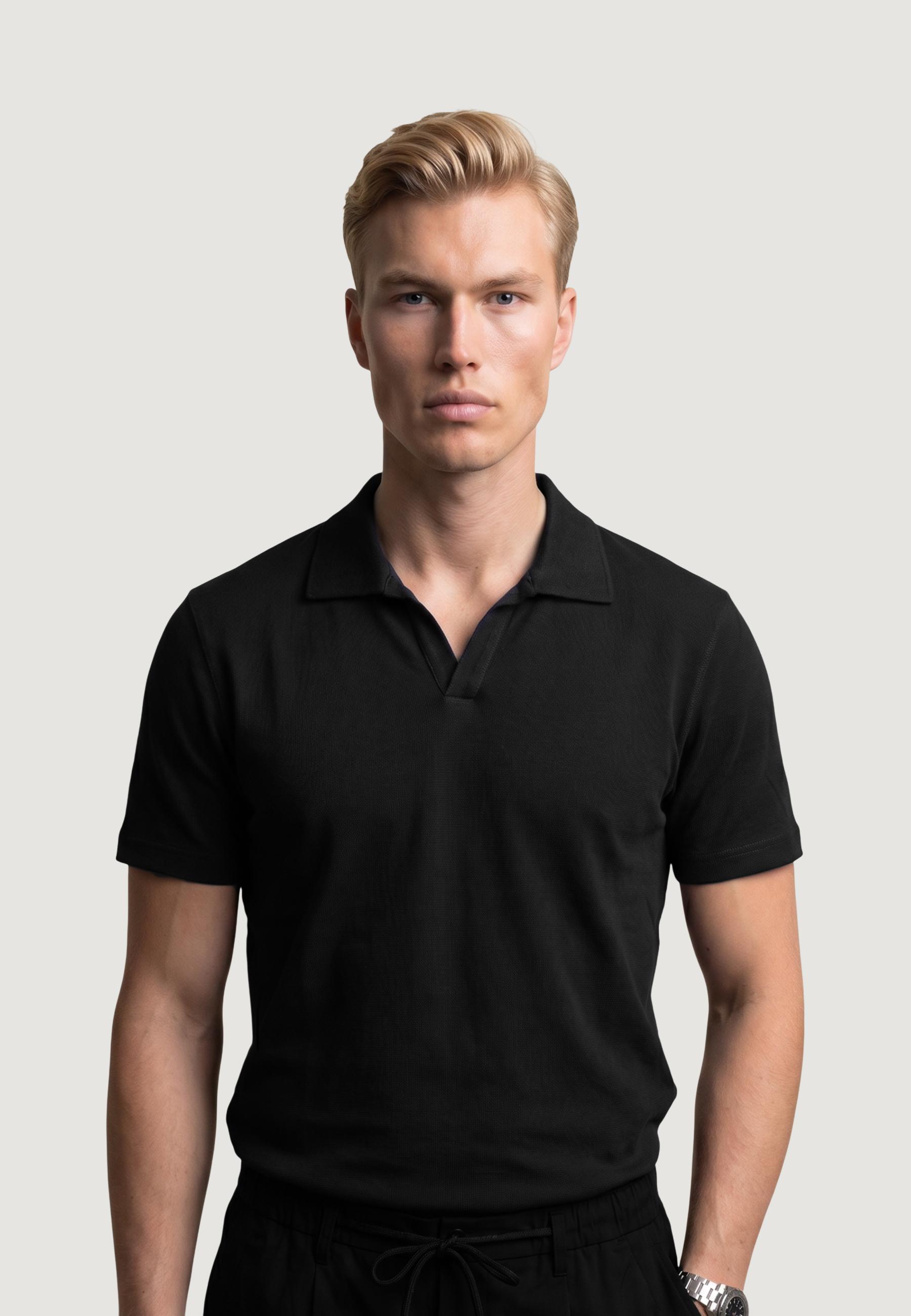 Polo manica corta YOS POLO DERBY PIQUET