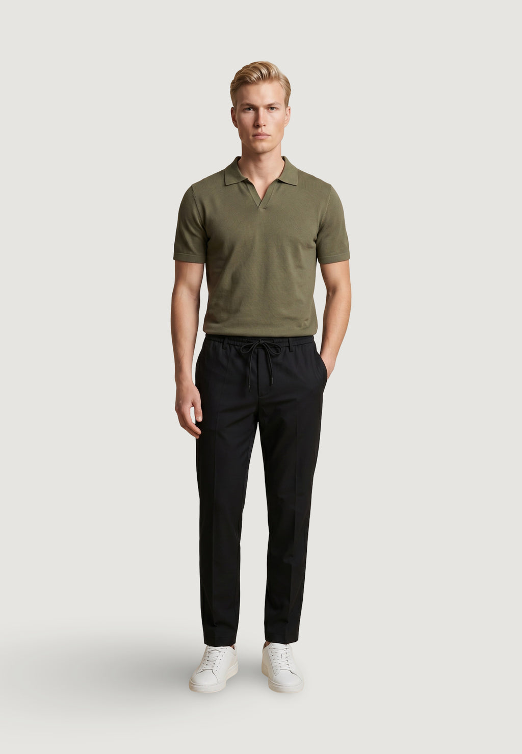 Polo shirt YOS POLO DERBY PIQUET