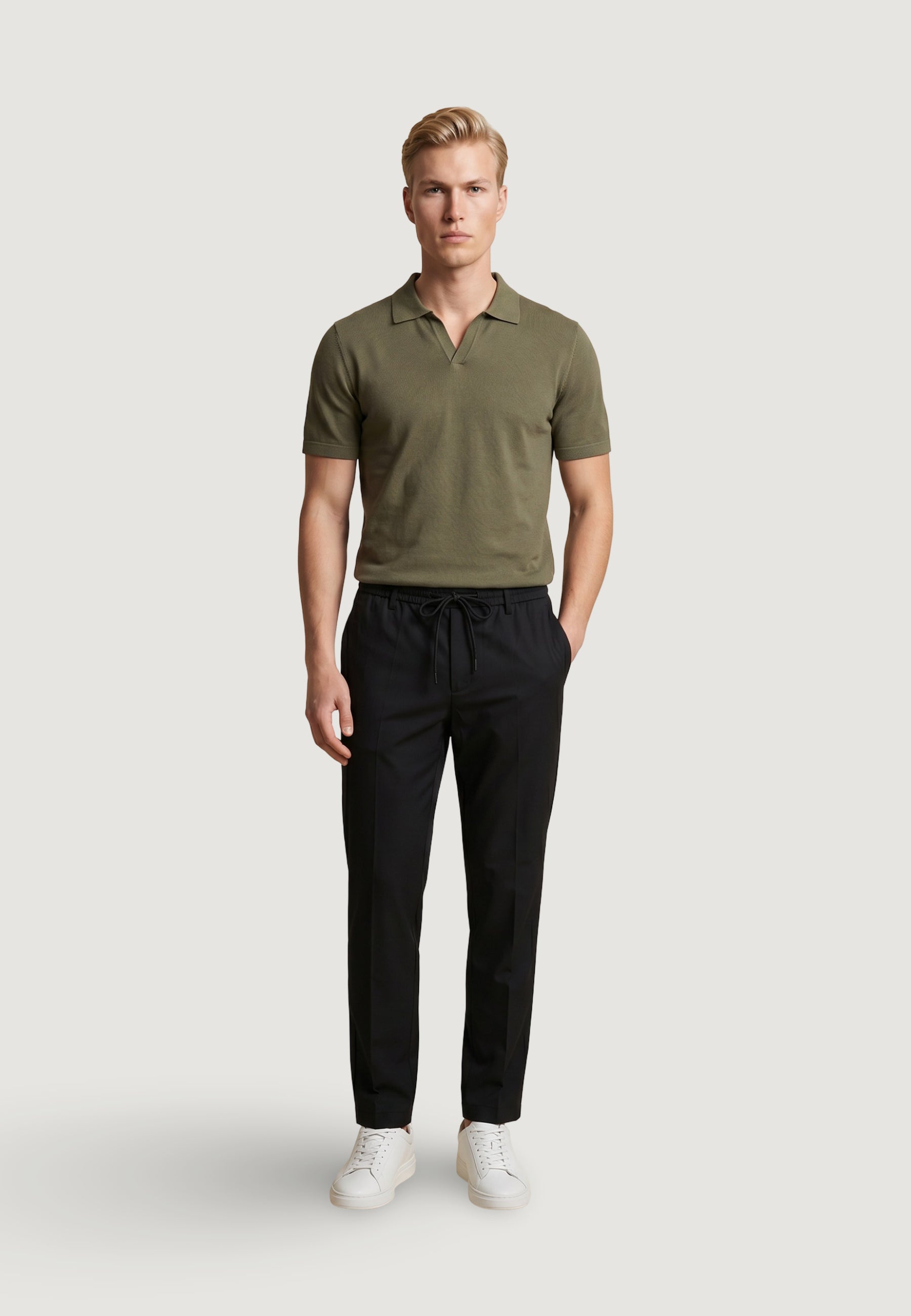 Polo shirt YOS POLO DERBY PIQUET