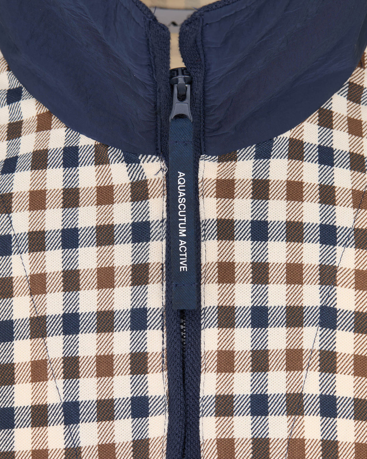 Polo manica lunga Aquascutum Active CHECK HEAVY PIQUET POLO