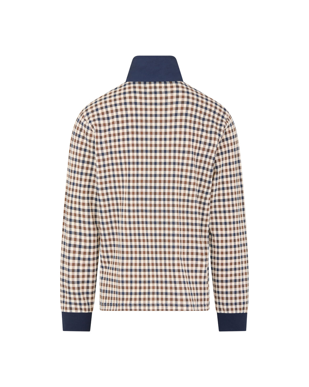 Polo manica lunga Aquascutum Active CHECK HEAVY PIQUET POLO