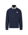 Polo manica lunga Aquascutum Active HEAVY PIQUET COLLAR ZIP POLO