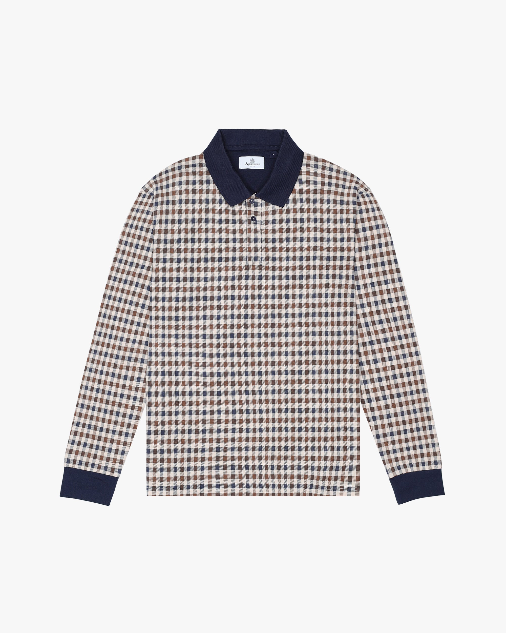 Polo manica lunga Aquascutum Active ICONIC POLO L/S