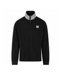Polo manica lunga Aquascutum Active HEAVY PIQUET COLLAR ZIP POLO