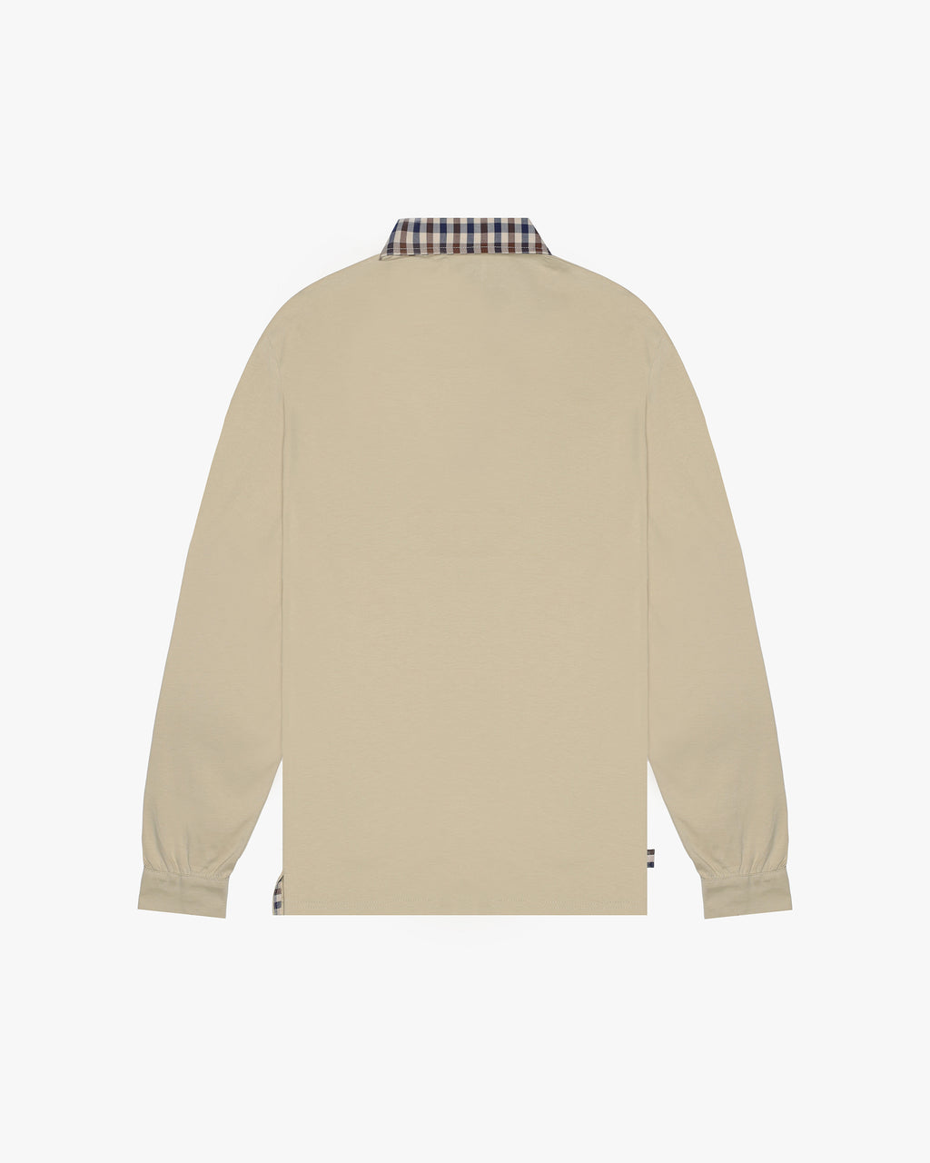 Polo manica lunga Aquascutum Active CLUB CHECK COLLAR POLO L/S