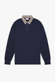 Polo manica lunga Aquascutum Active CLUB CHECK COLLAR POLO L/S