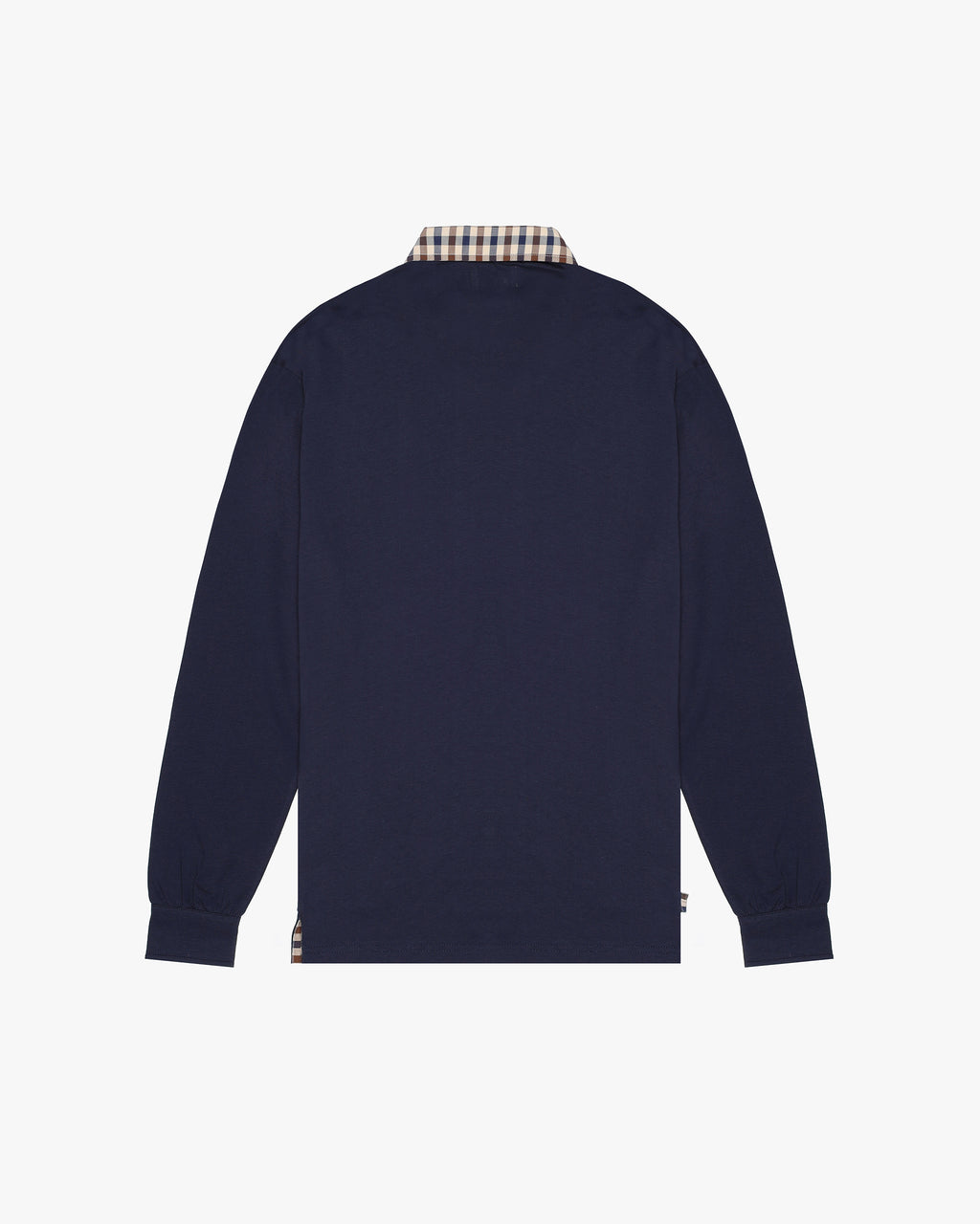 Polo manica lunga Aquascutum Active CLUB CHECK COLLAR POLO L/S