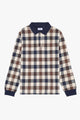 Polo manica lunga Aquascutum Active MACRO ICONIC POLO L/S