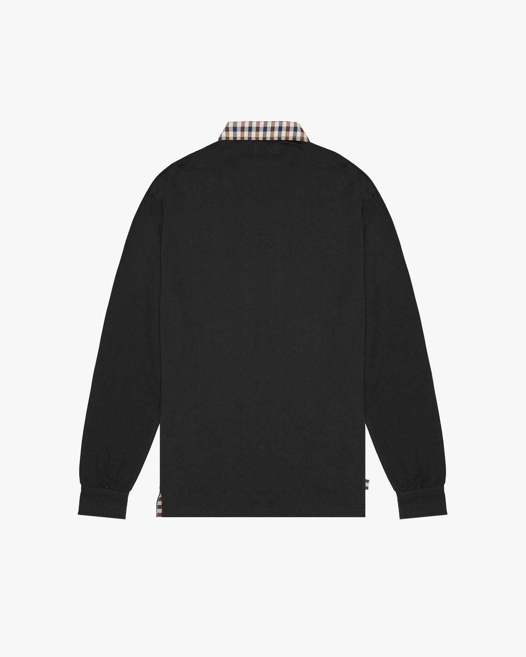 Polo manica lunga Aquascutum Active CLUB CHECK COLLAR POLO L/S