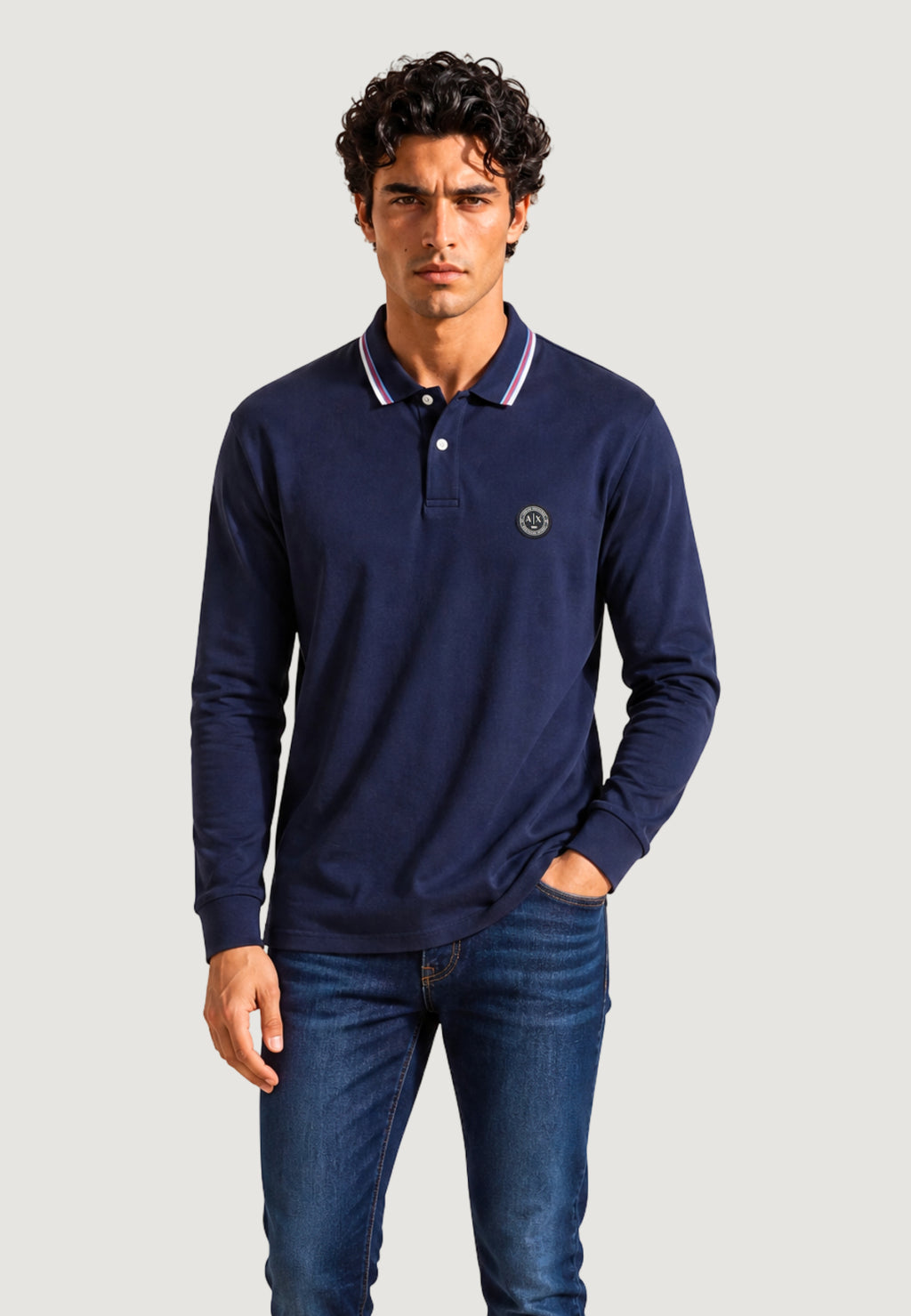 Polo manica lunga Armani Exchange XM003427 AF13026
