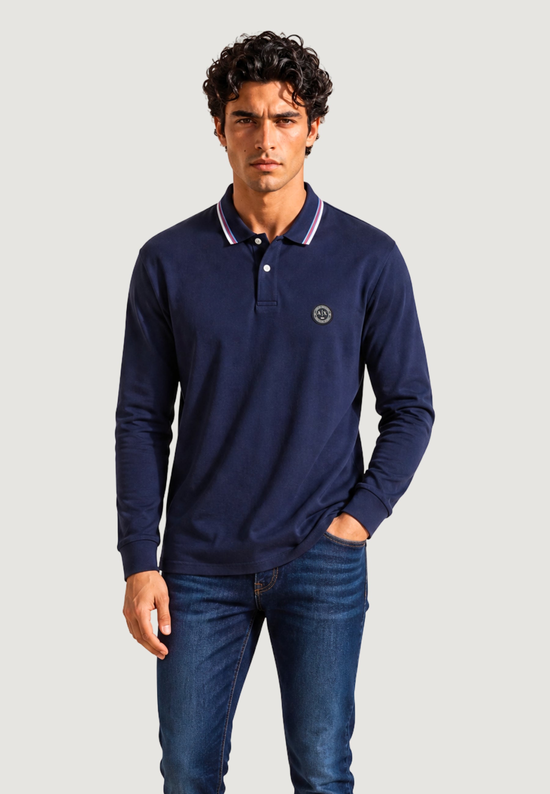 Polo manica lunga Armani Exchange XM003427 AF13026