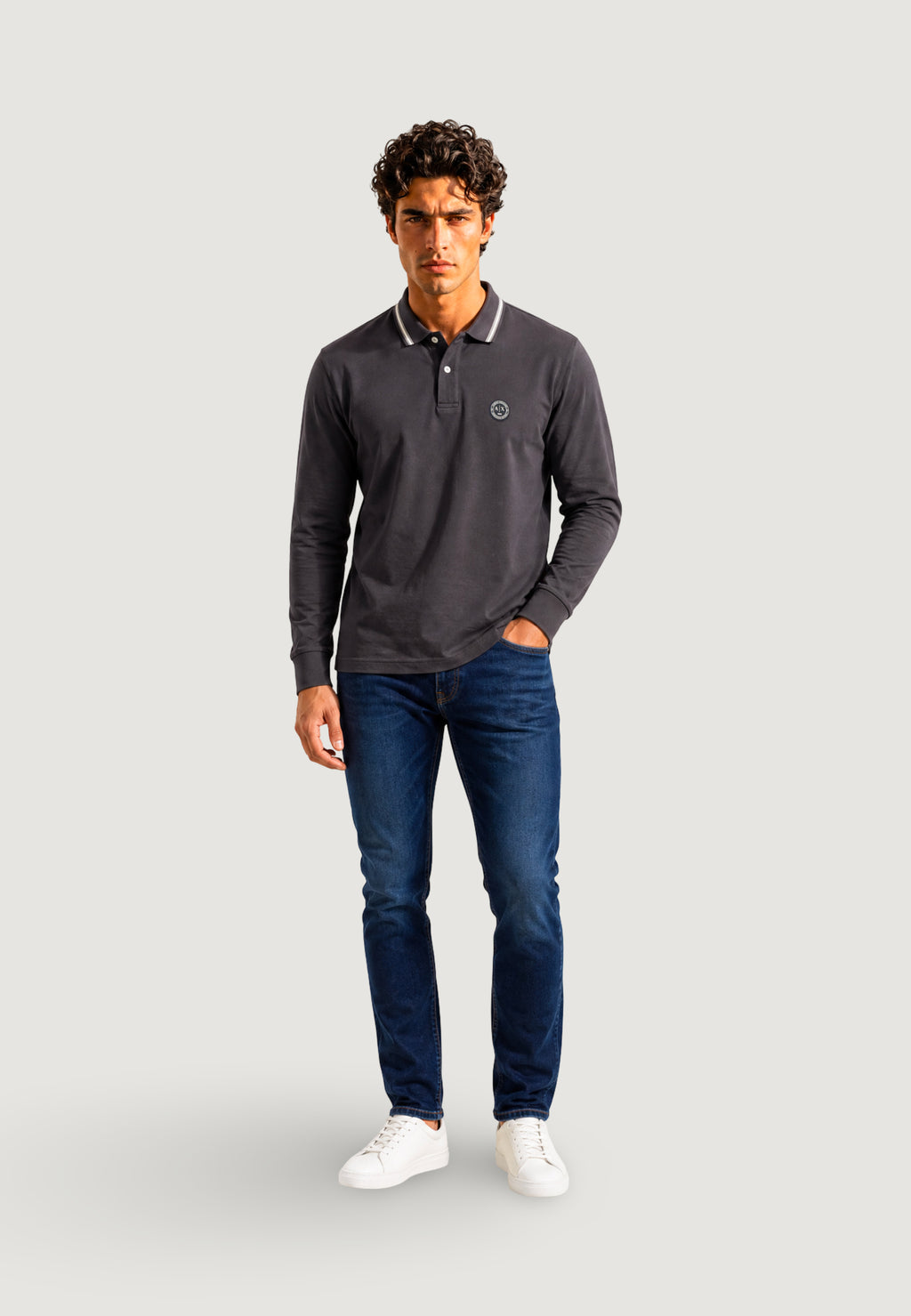 Polo manica lunga Armani Exchange XM003427 AF13026
