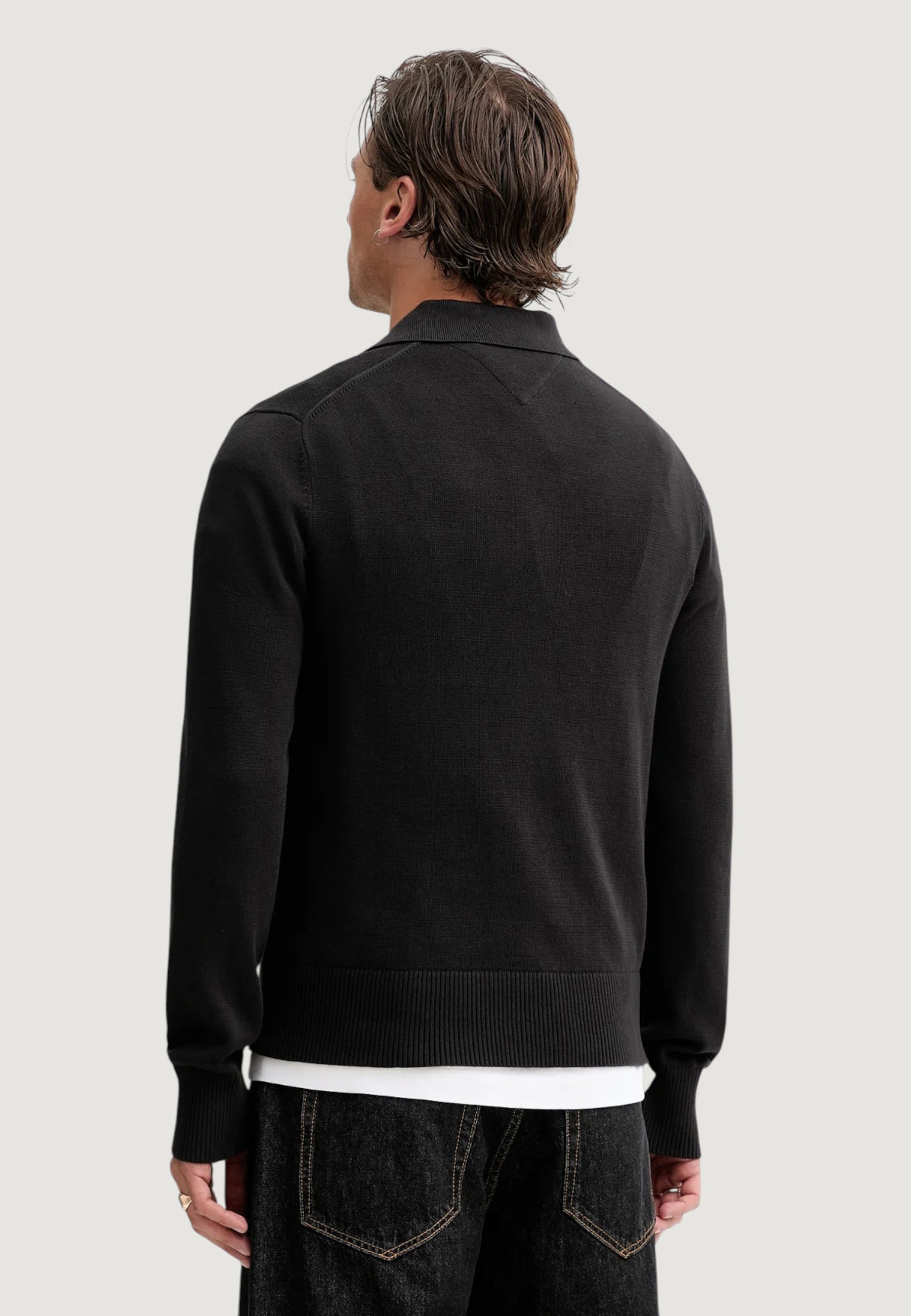 Polo manica lunga Tommy Hilfiger Jeans TJM SLIM ESSENTIAL P