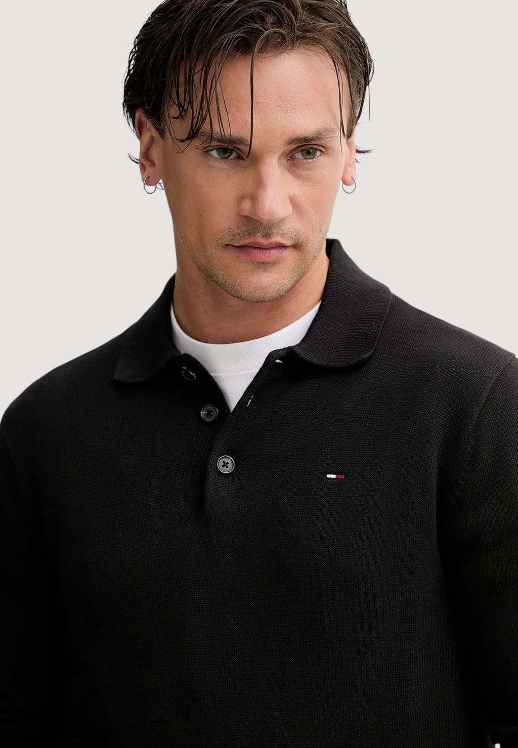 Polo manica lunga Tommy Hilfiger Jeans TJM SLIM ESSENTIAL P