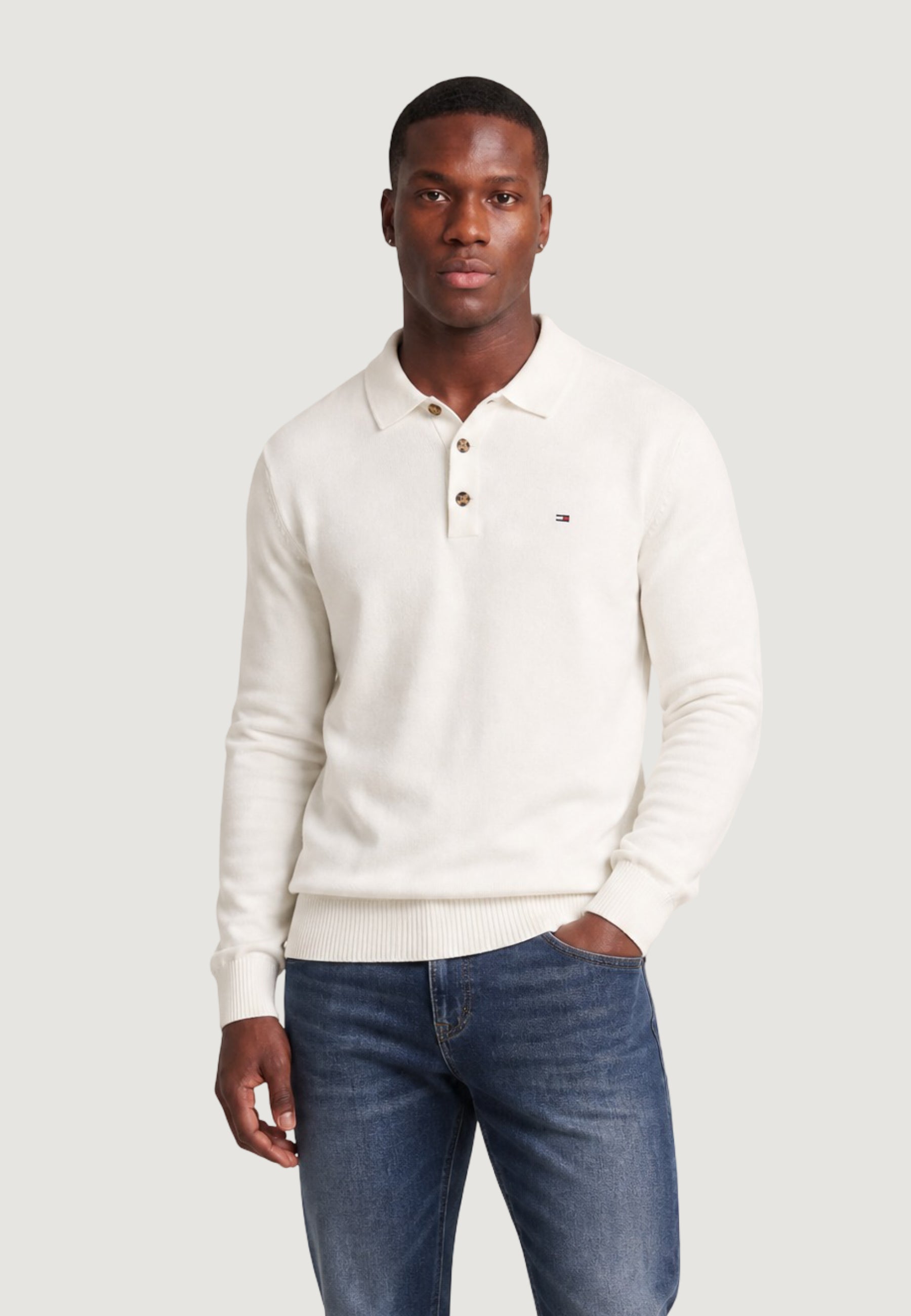 Polo manica lunga Tommy Hilfiger Jeans TJM SLIM ESSENTIAL P