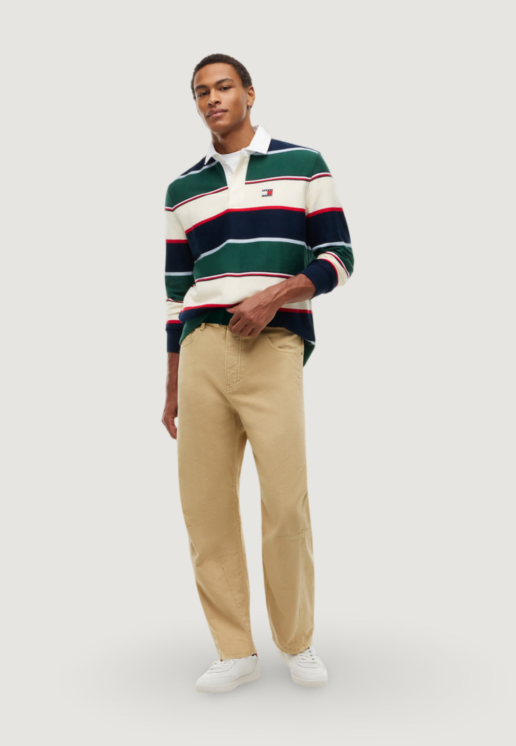 Polo manica lunga Tommy Hilfiger Jeans DM0DM23627