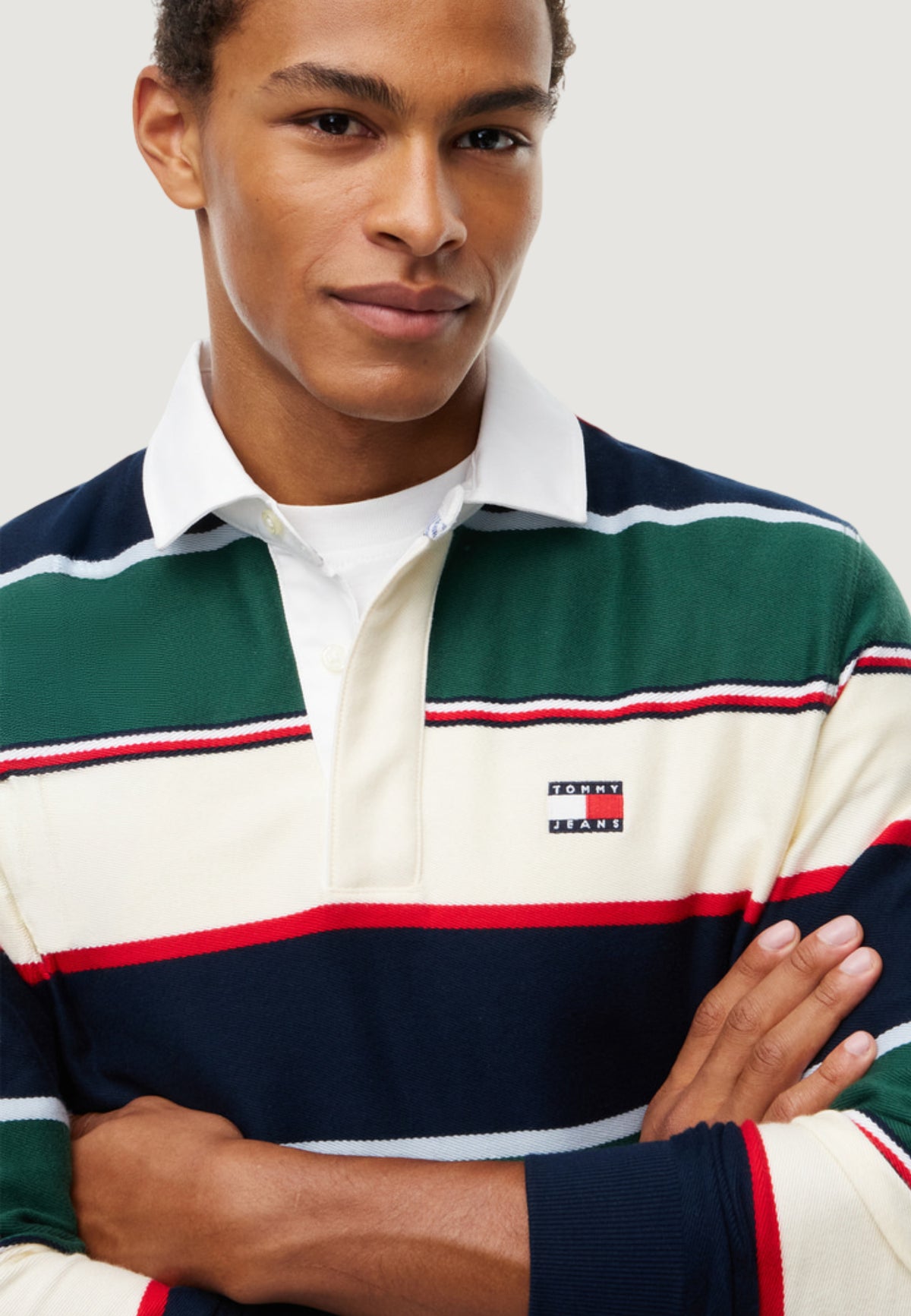 Polo manica lunga Tommy Hilfiger Jeans DM0DM23627