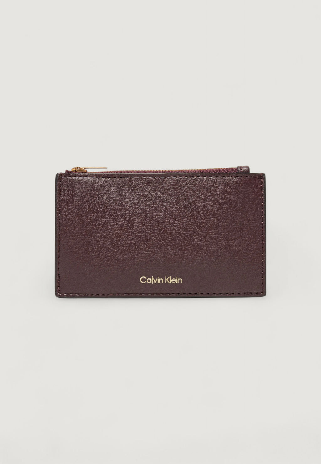 Portacarte Calvin Klein FOIL LOGO TOP ZIP CARDCASE