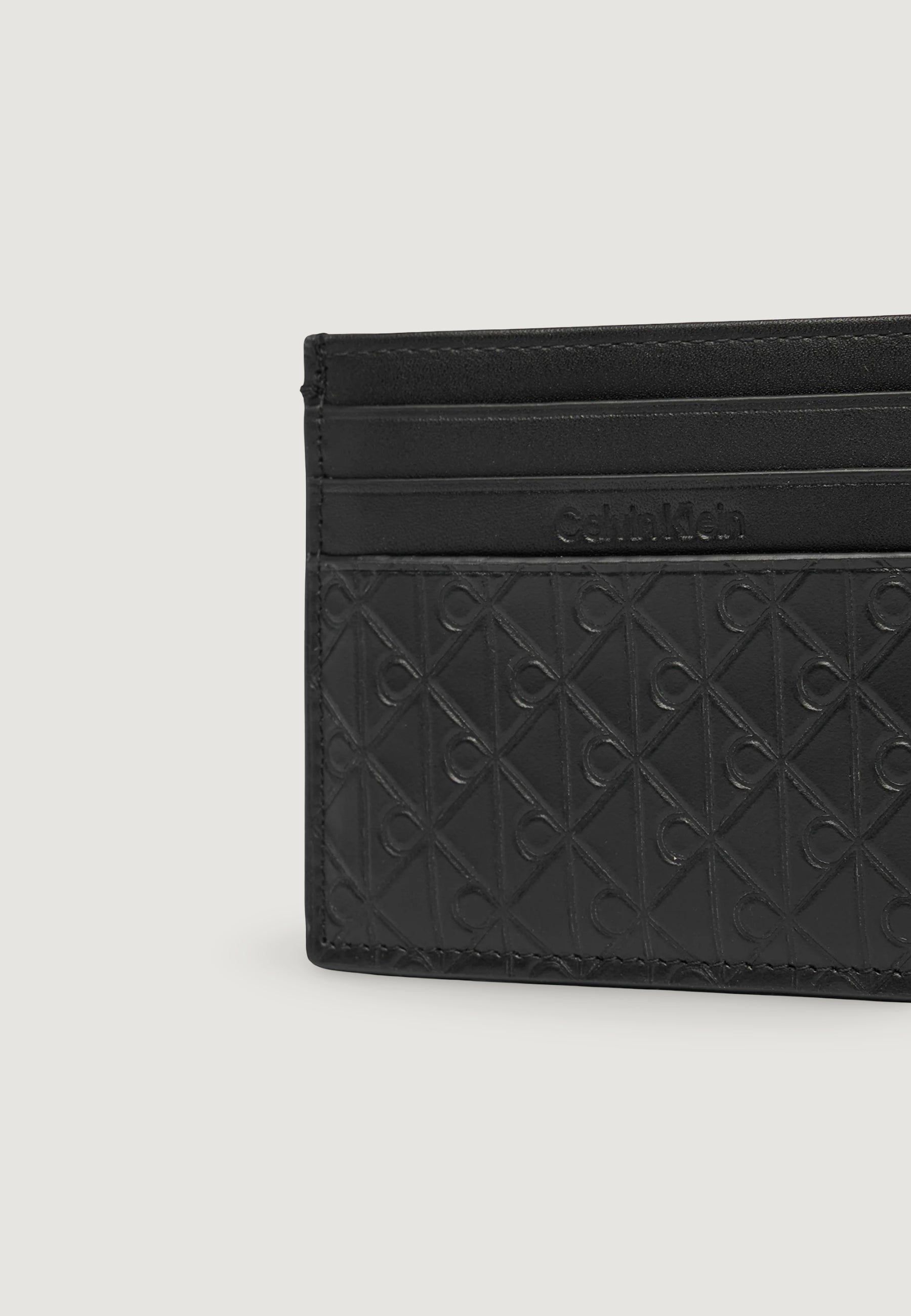 Portacarte Calvin Klein EMBOSSED EMBLEM CARD CASE