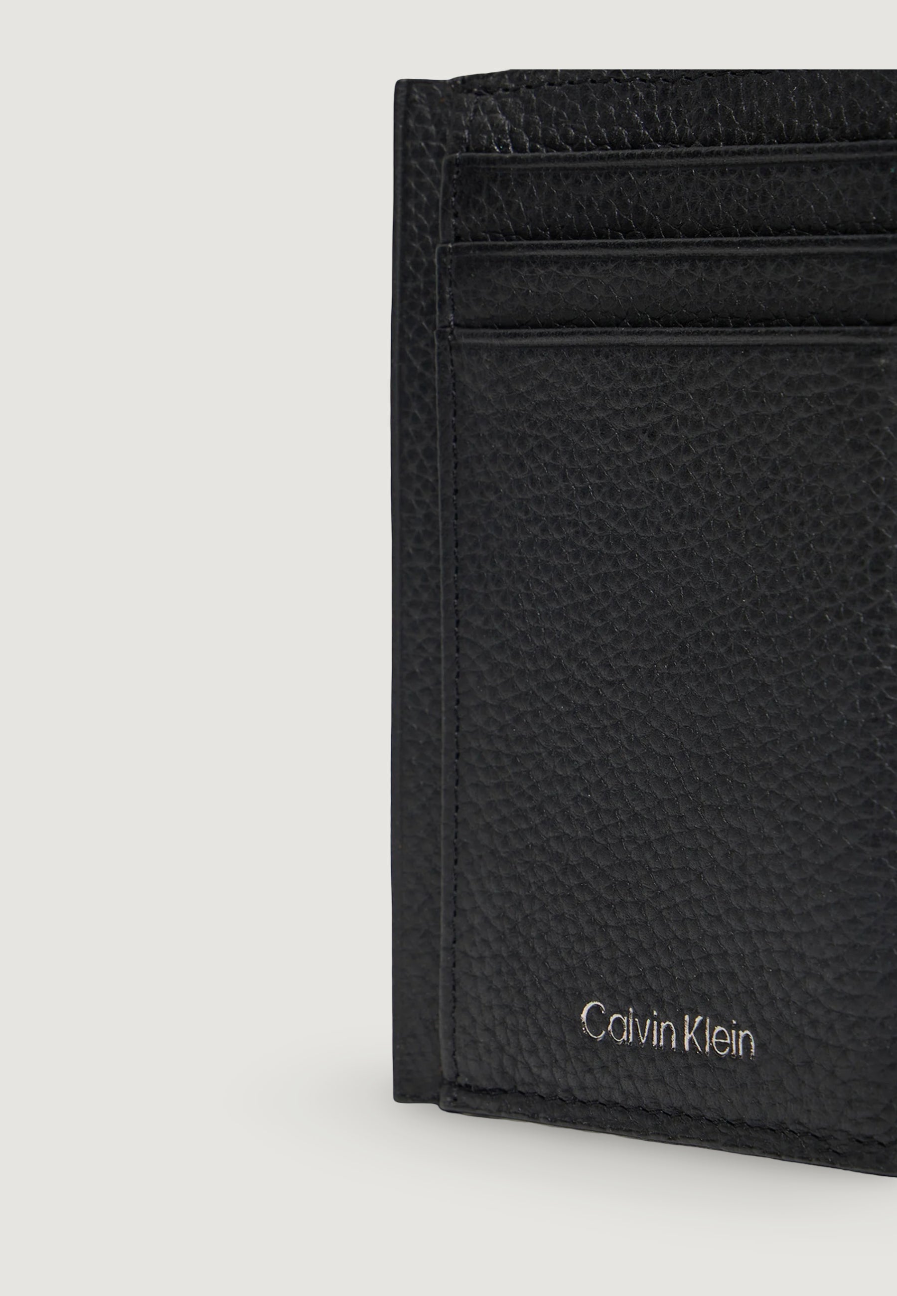 Portacarte Calvin Klein FOIL EMBOSS NS ZIP CARD CASE