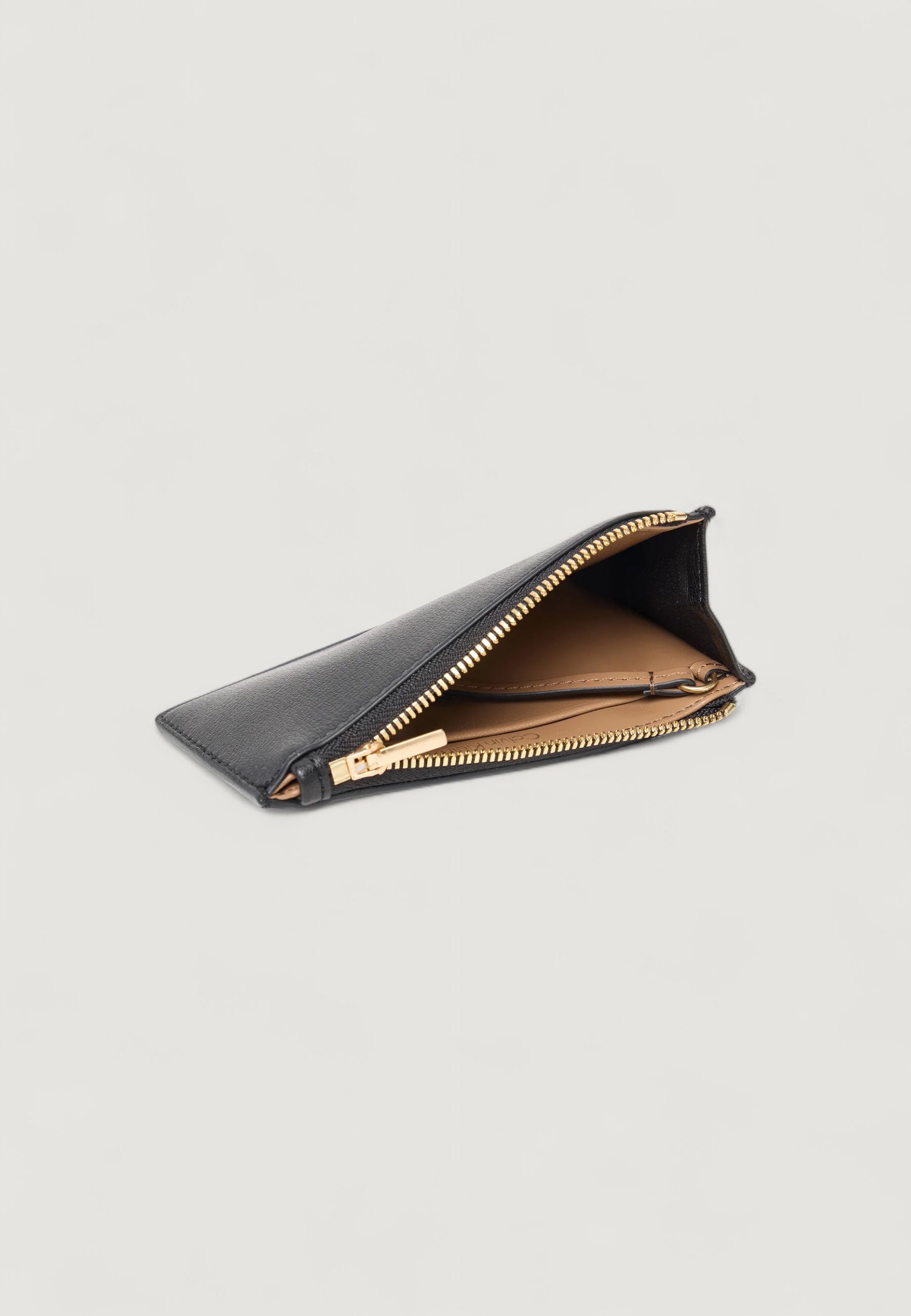 Portacarte Calvin Klein FOIL LOGO TOP ZIP CARDCASE