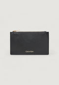  Calvin Klein FOIL LOGO TOP ZIP CARDCASE