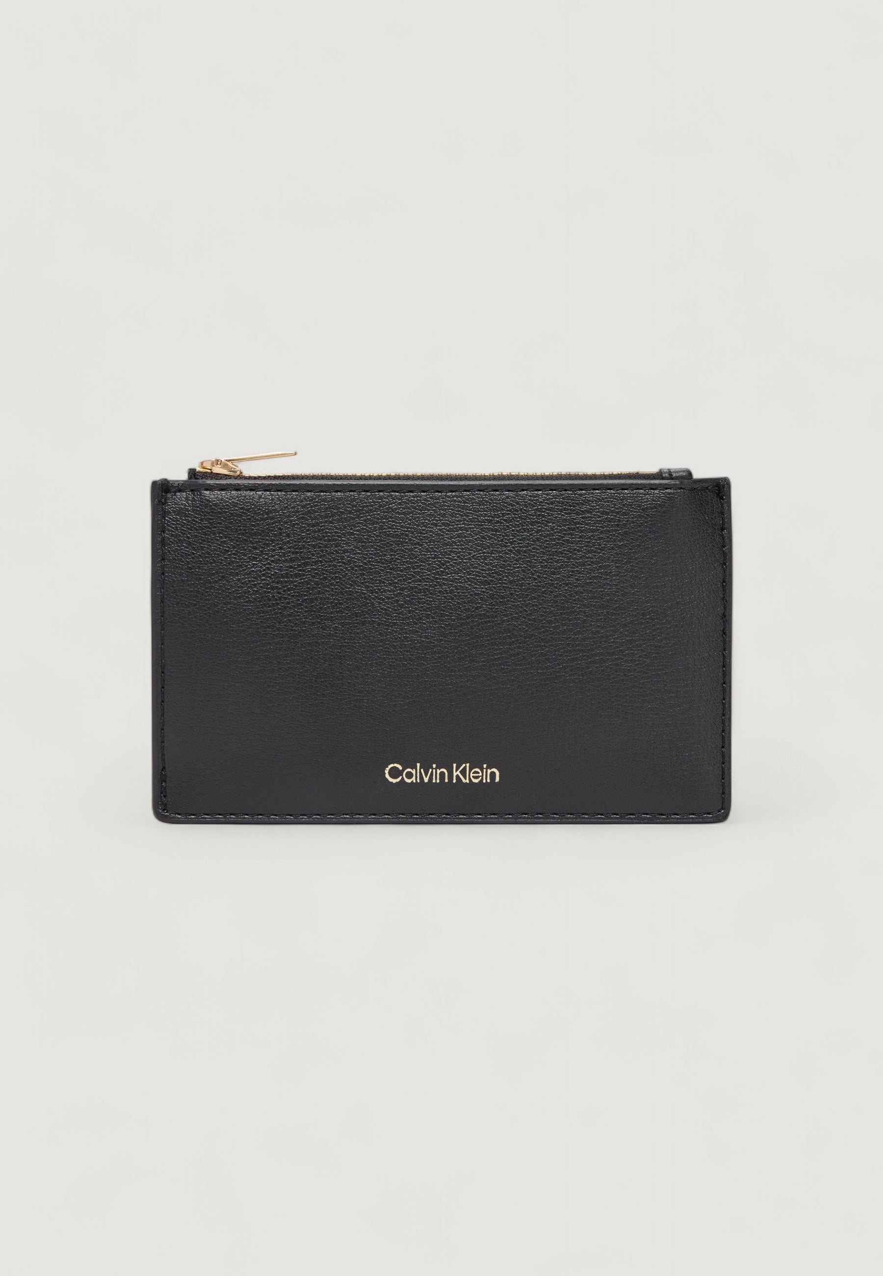 Portacarte Calvin Klein FOIL LOGO TOP ZIP CARDCASE