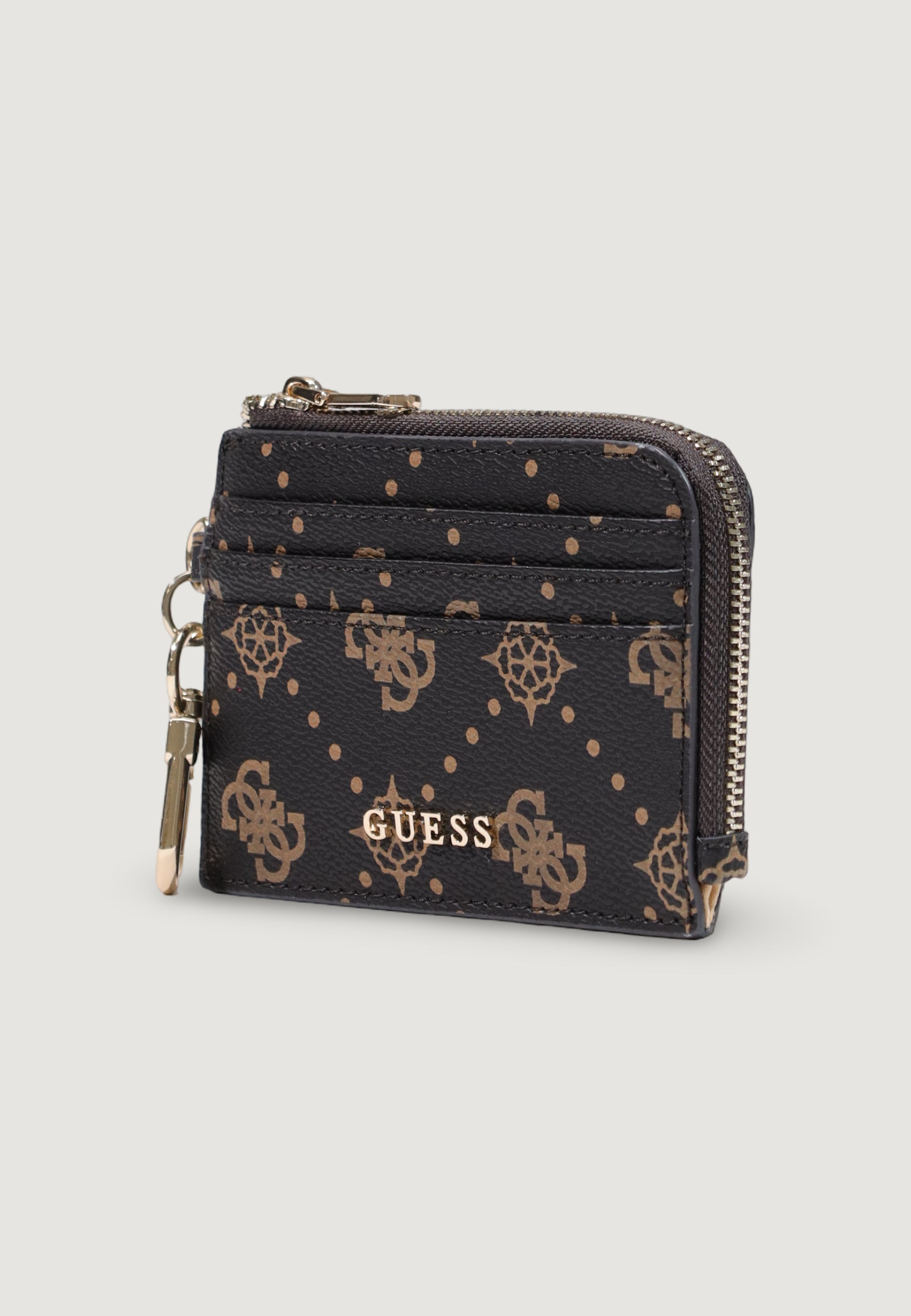 Portafoglio piccolo Guess EMELIE LOGO TOP ZIP