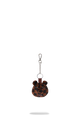 Keyring Sprayground BROWN CHECKER BEAR HEAD KEYCHAIN