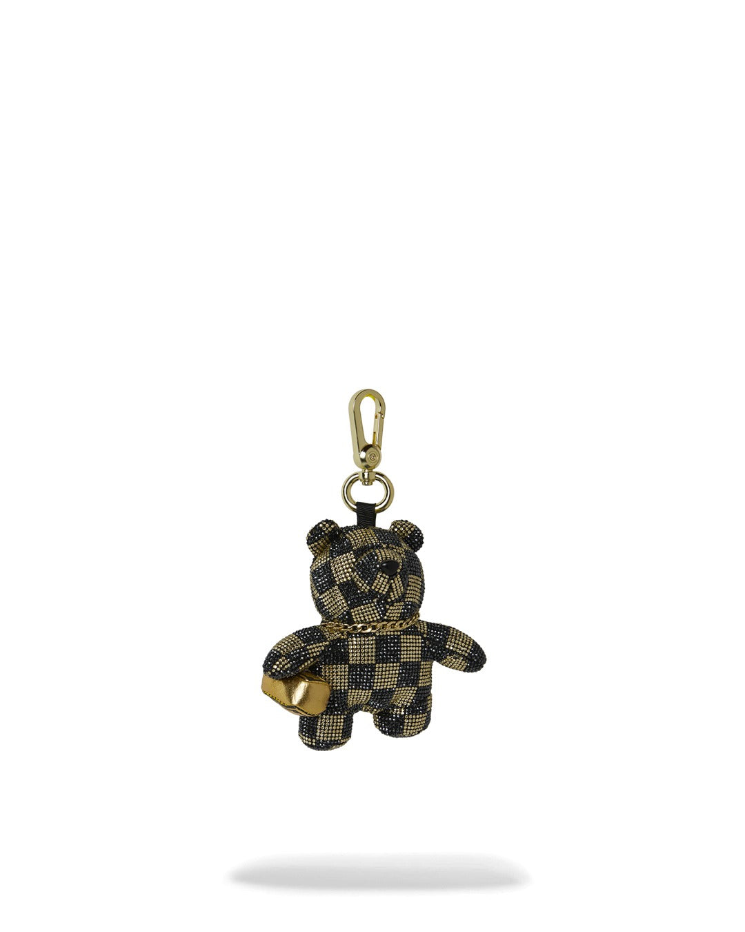 Portachiave Sprayground GOLD AND DANGEROUS BEAR CUB KEYCHAIN