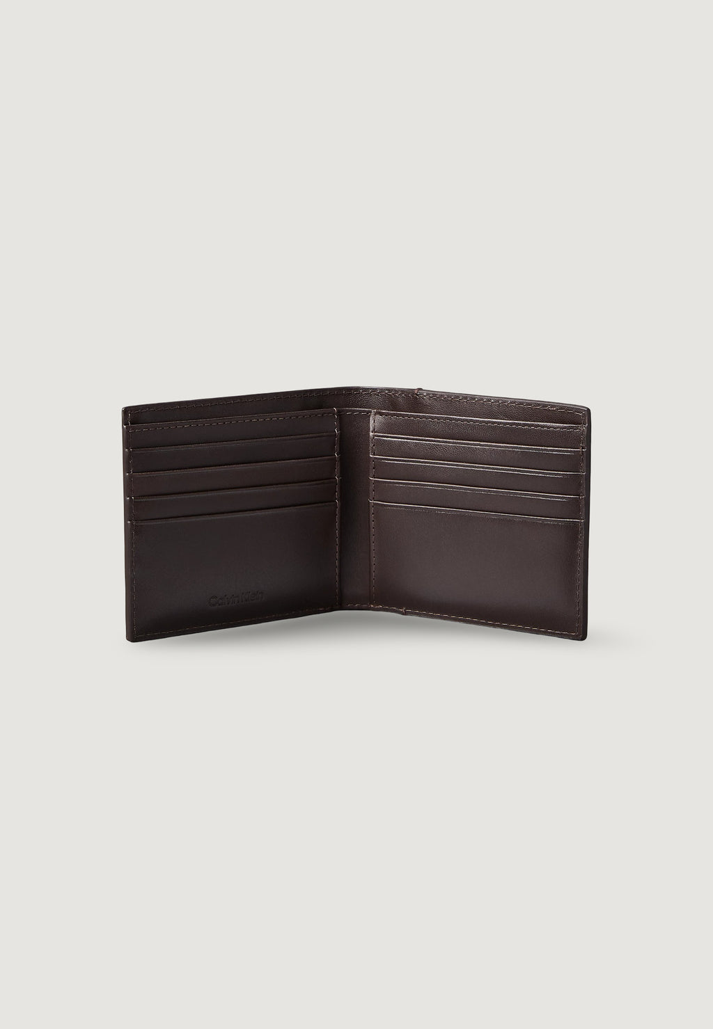 Portafoglio con portamonete Calvin Klein PREMIUM LEATHER BILLFOLD