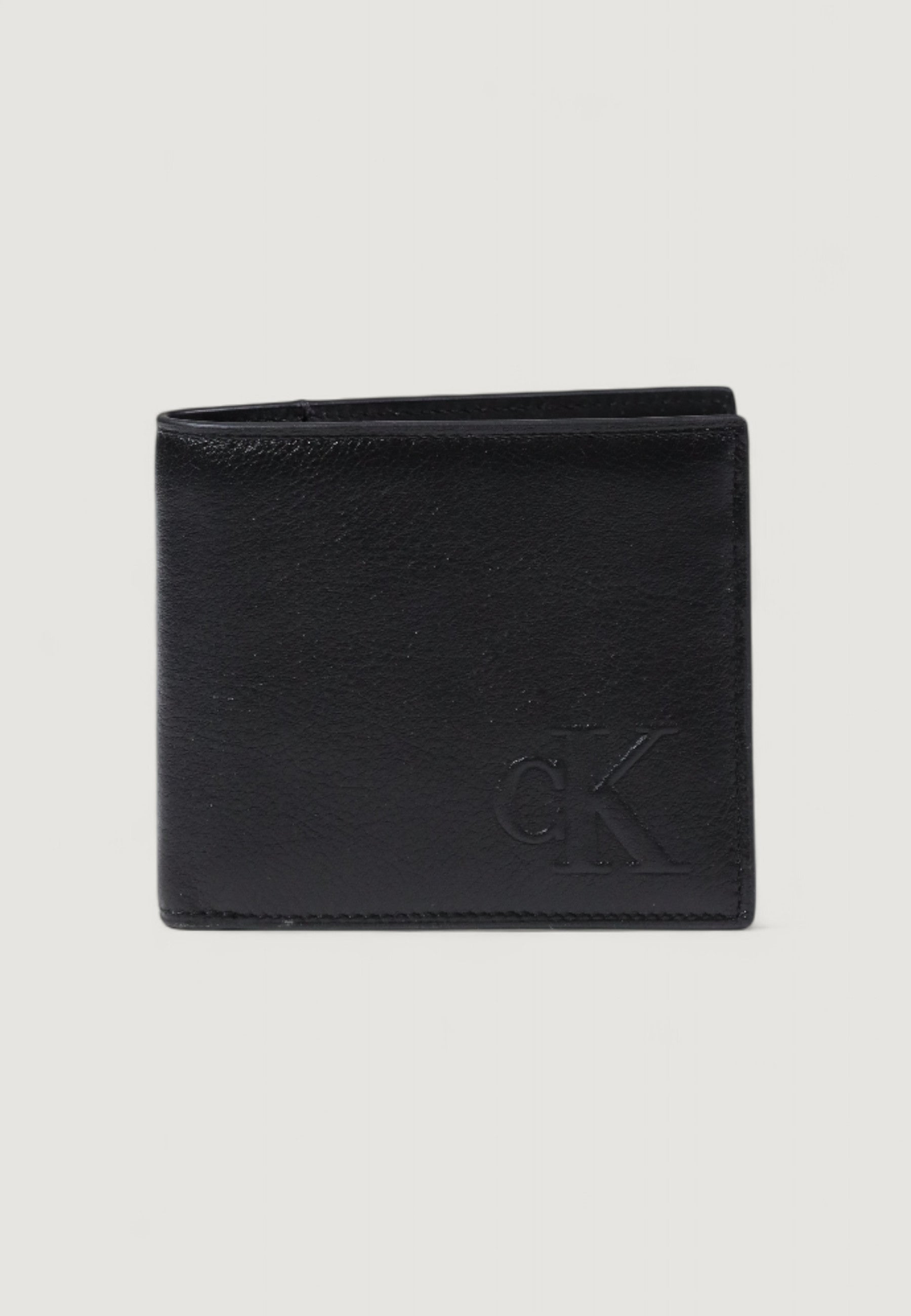 Portafoglio con portamonete Calvin Klein BOLD CK EW BILLFOLD W/ COIN