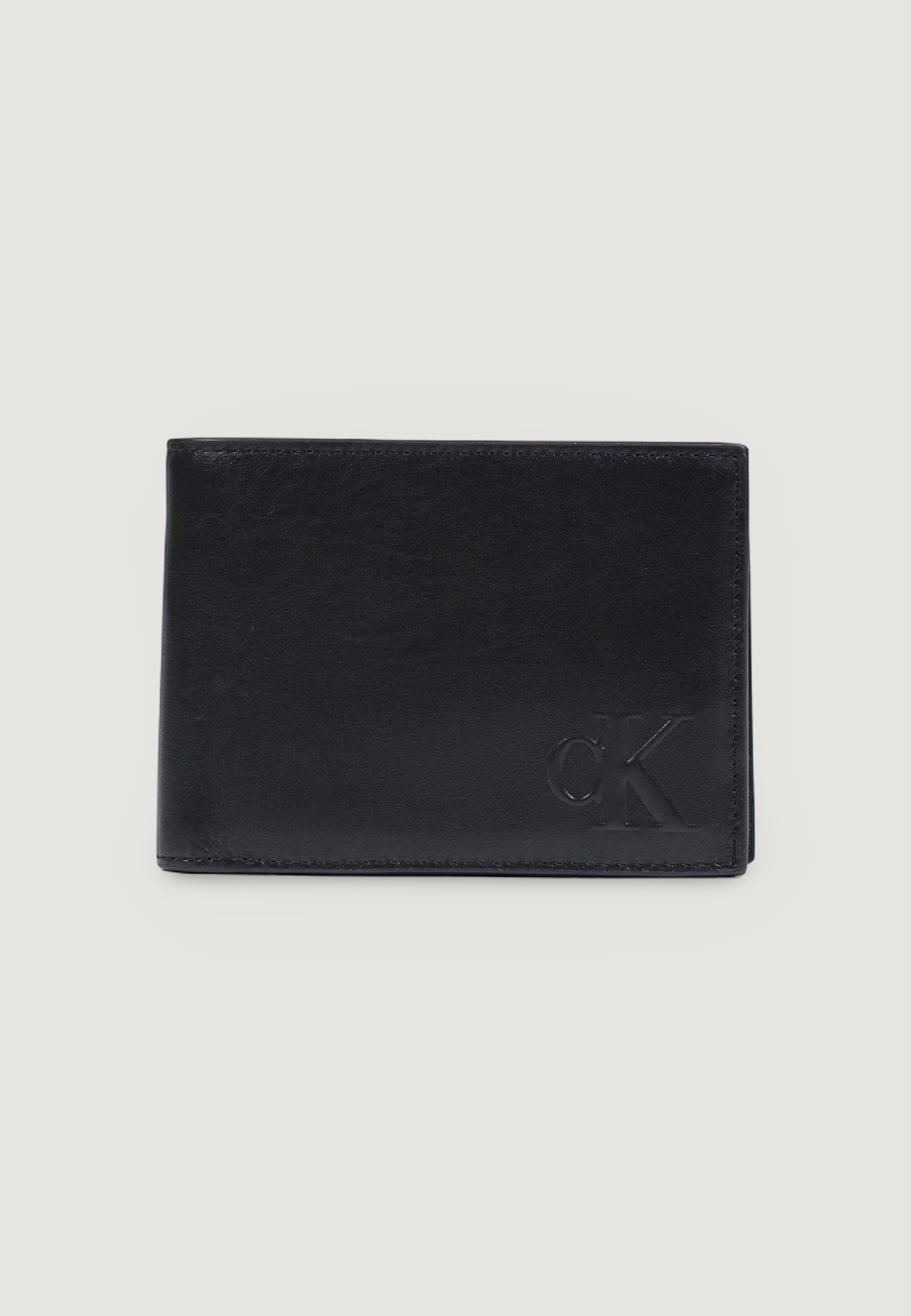 Portafoglio con portamonete Calvin Klein BOLD CK Trifold
