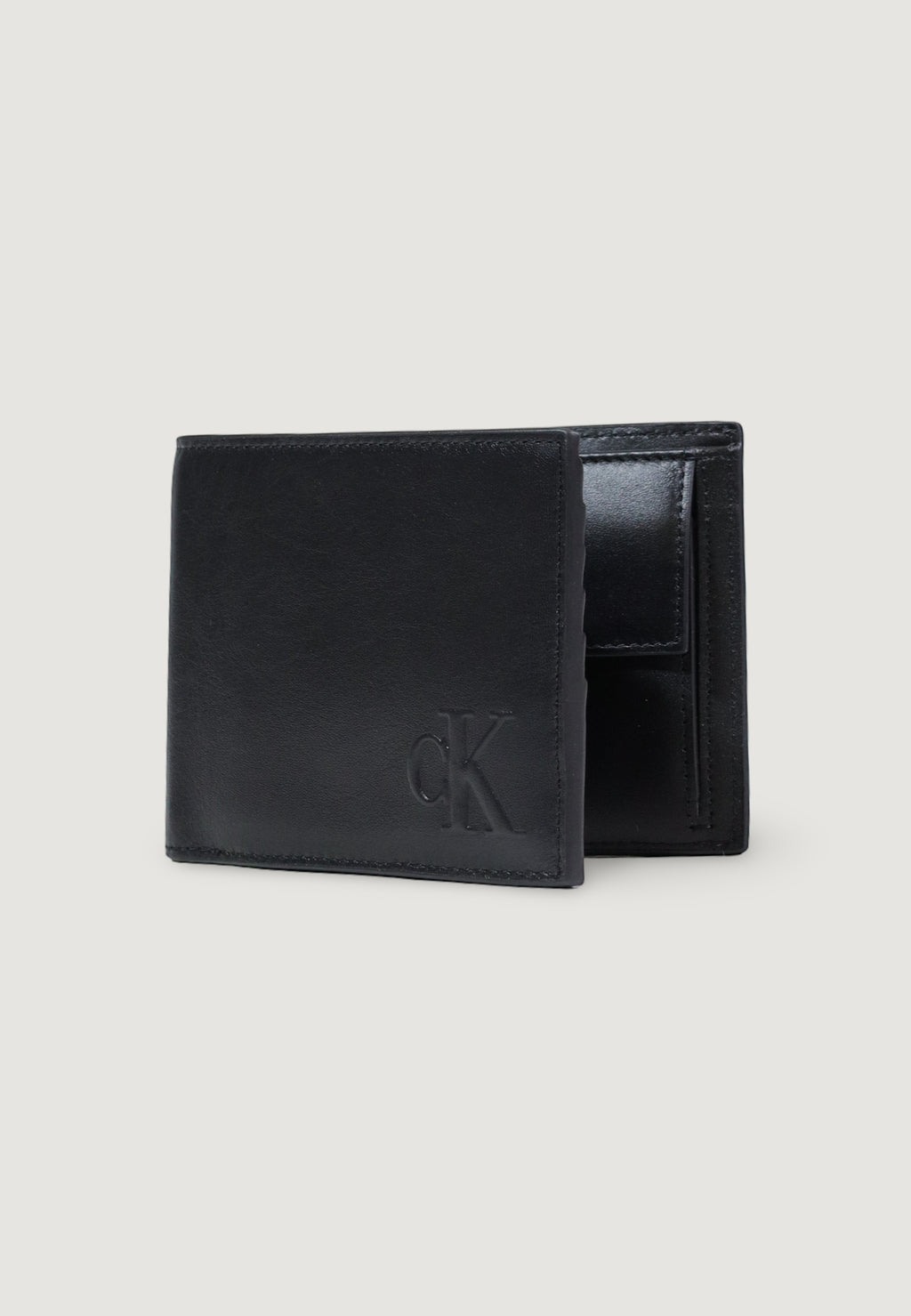 Portafoglio con portamonete Calvin Klein BOLD CK Trifold