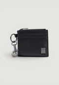 Portafoglio con portamonete Calvin Klein EMBLEM HW CARDHOLDER W/ CLIP