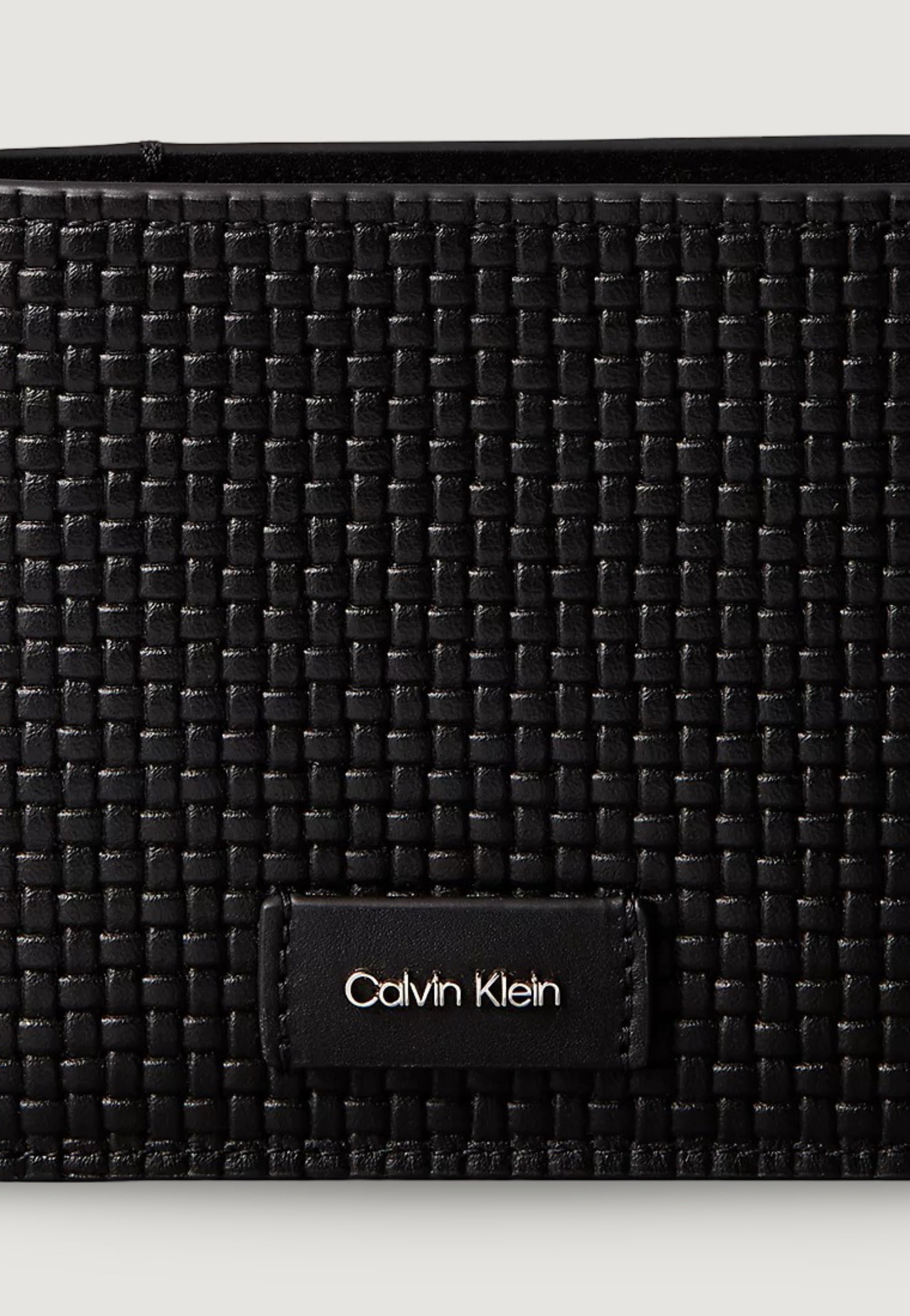 Wallet Calvin Klein EMBOSSED WOVEN BILLFOLD W/ COIN