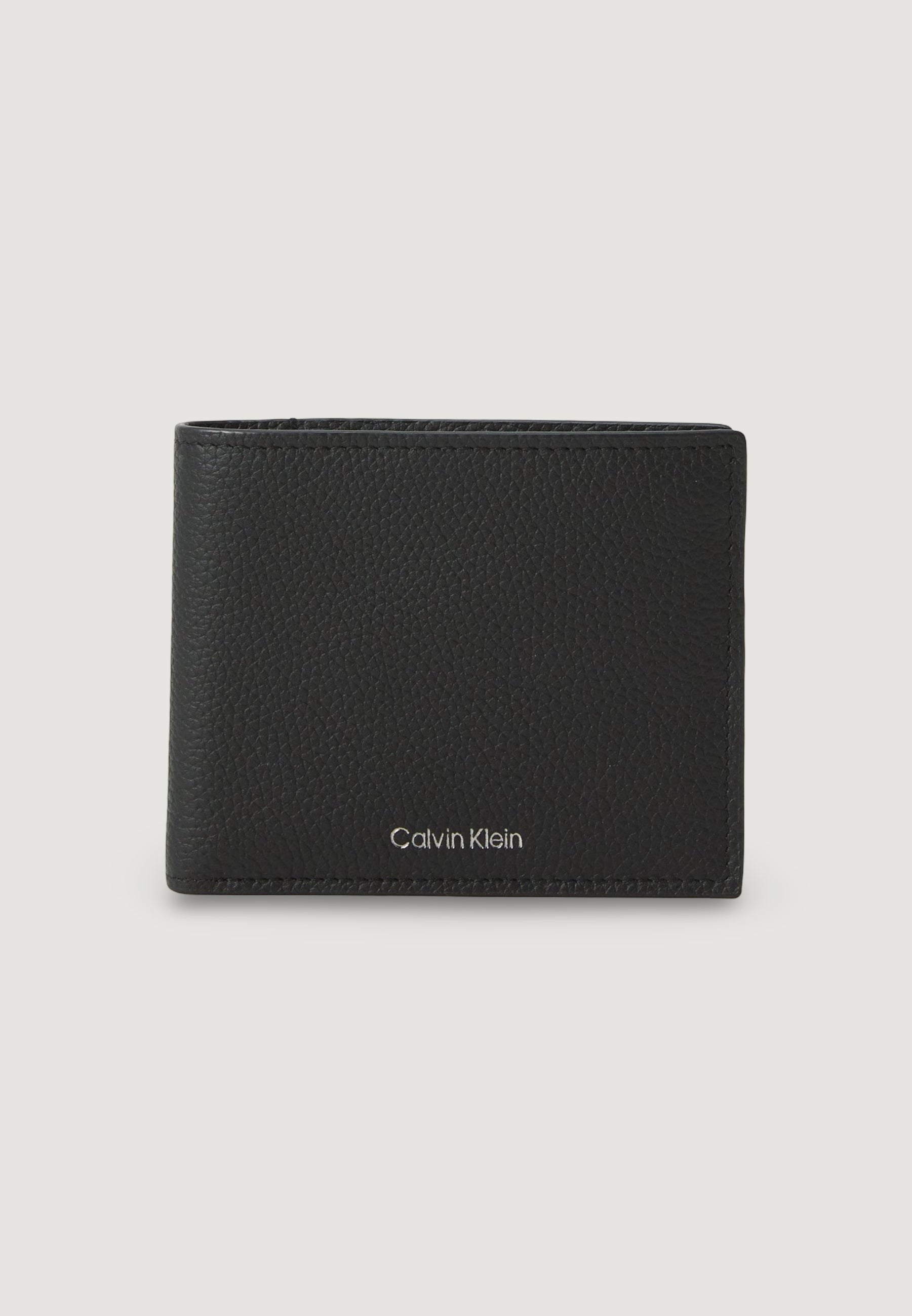 Portafoglio con portamonete Calvin Klein FOIL EMBOSS EW BILL FOLD w COIN