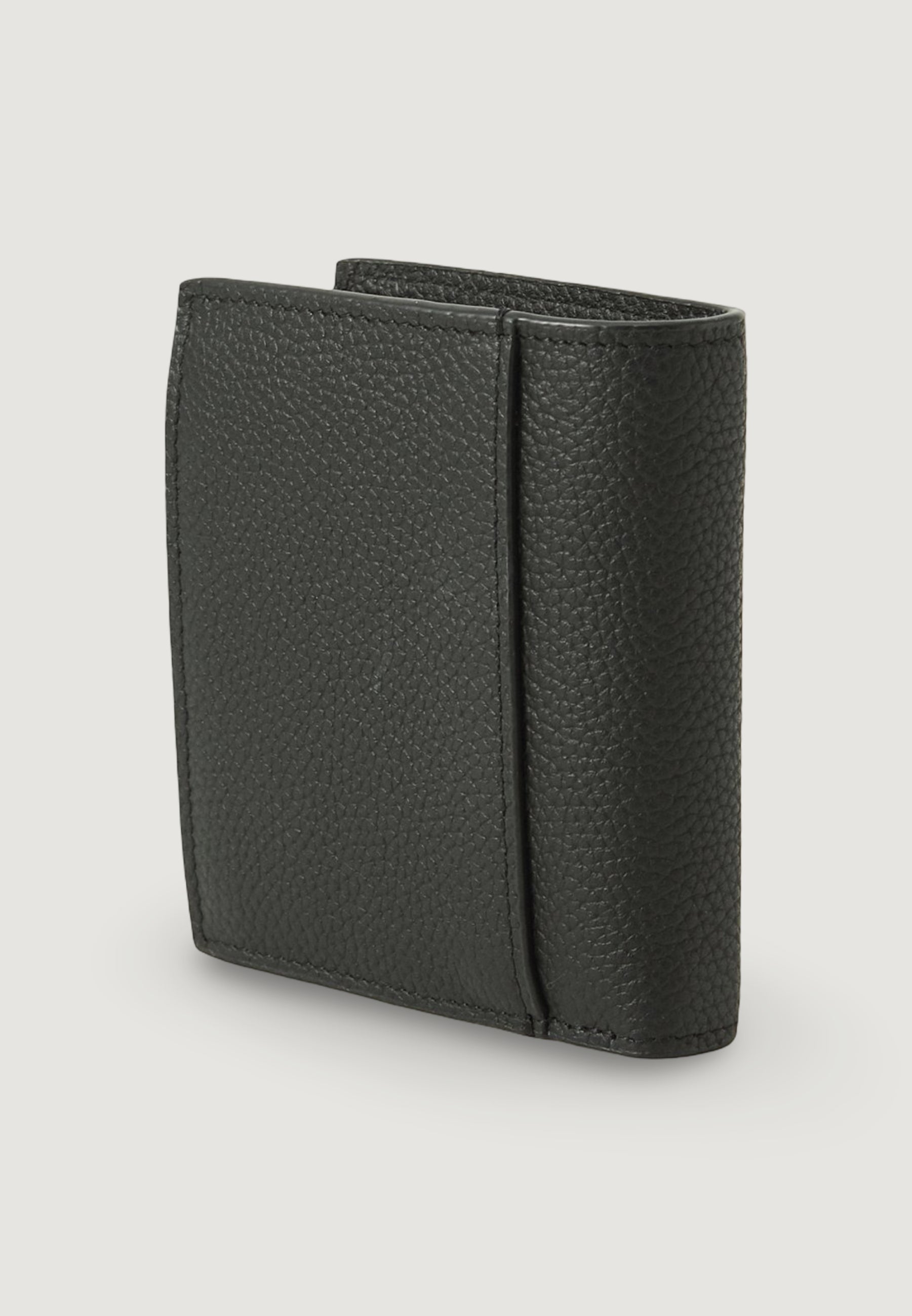 Portafoglio con portamonete Calvin Klein FOIL EMBOSS SLIM TRIFOLD w COIN