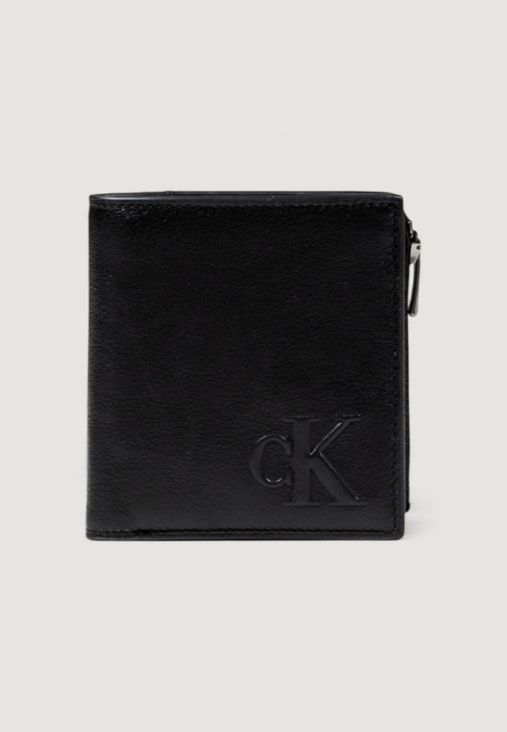 Portafoglio con portamonete Calvin Klein SCLPTD IMPRSSN CMPCT