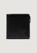Portafoglio con portamonete Calvin Klein SCLPTD IMPRSSN CMPCT