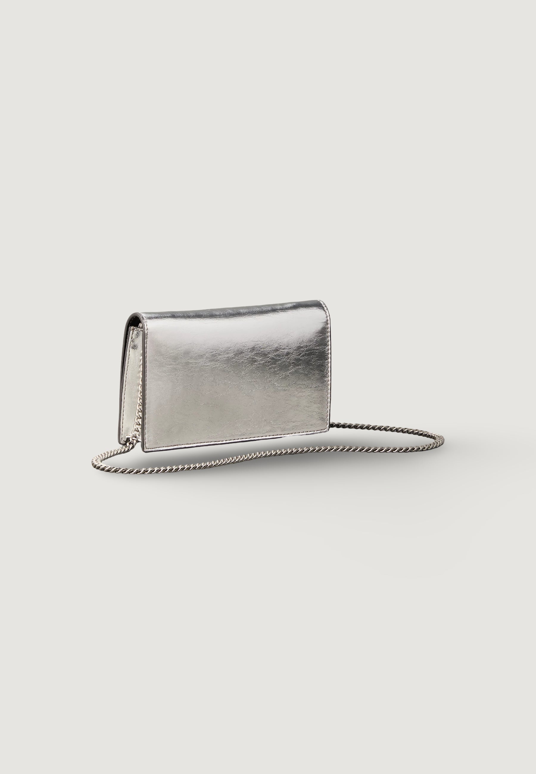Portafoglio grande Calvin Klein CK METALLIC WALLET ON CHAIN
