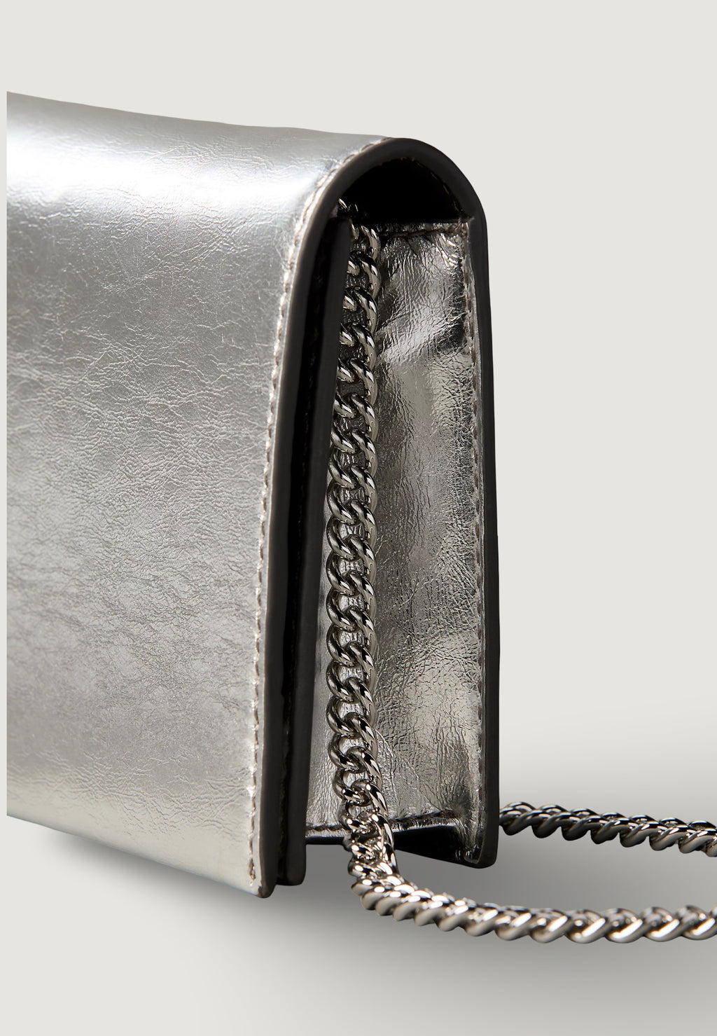 Portafoglio grande Calvin Klein CK METALLIC WALLET ON CHAIN
