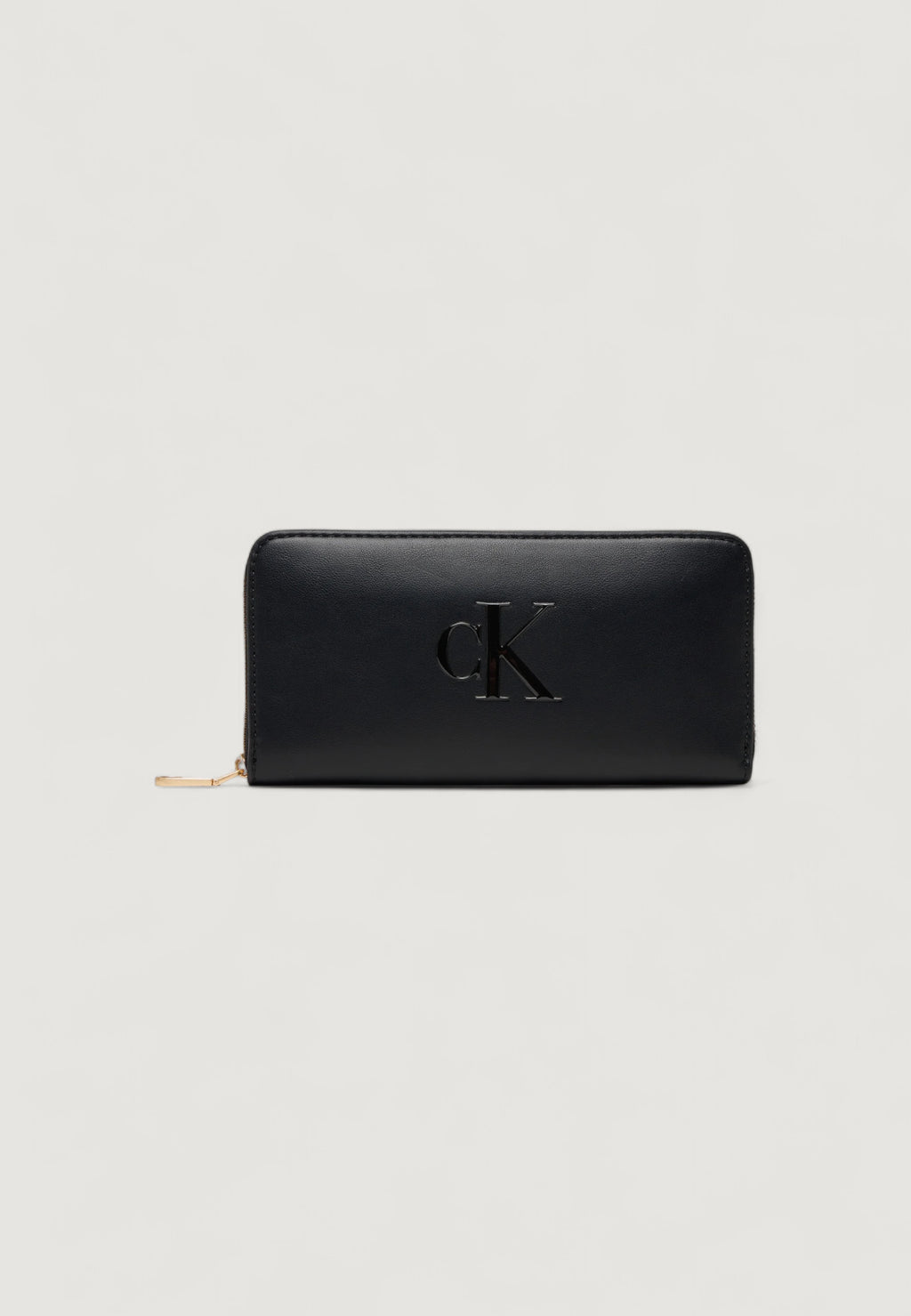 Portafoglio grande Calvin Klein BOLD CK LONG ZIP AROUND