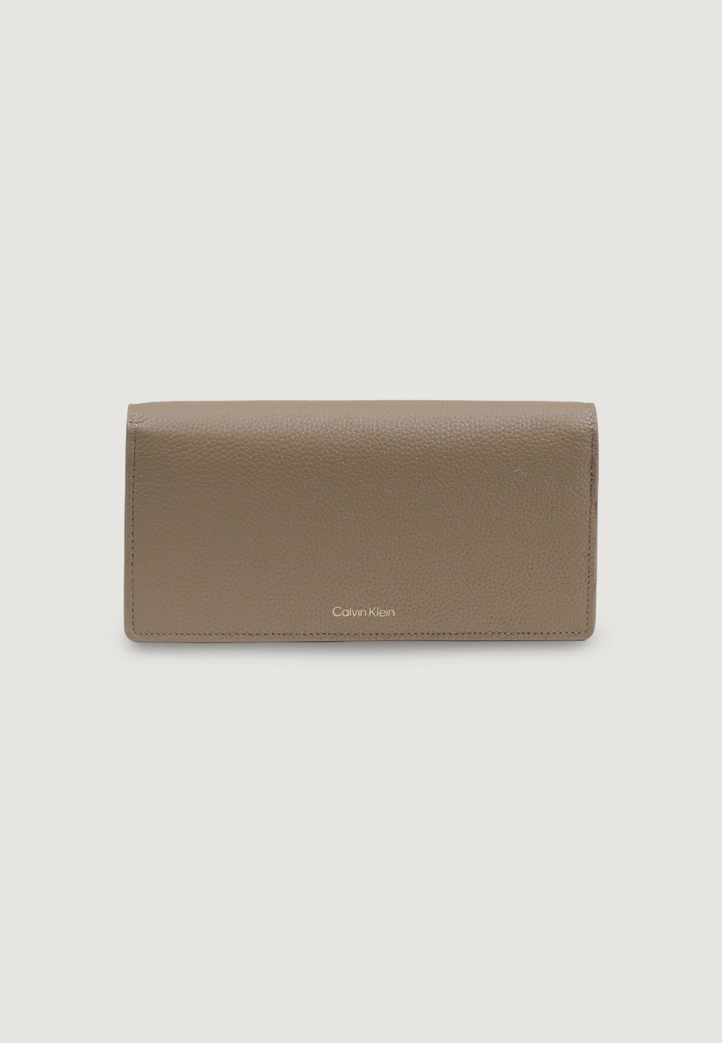 Portafoglio grande Calvin Klein EMBLEM HW PEBBLE LONG BIFOLD