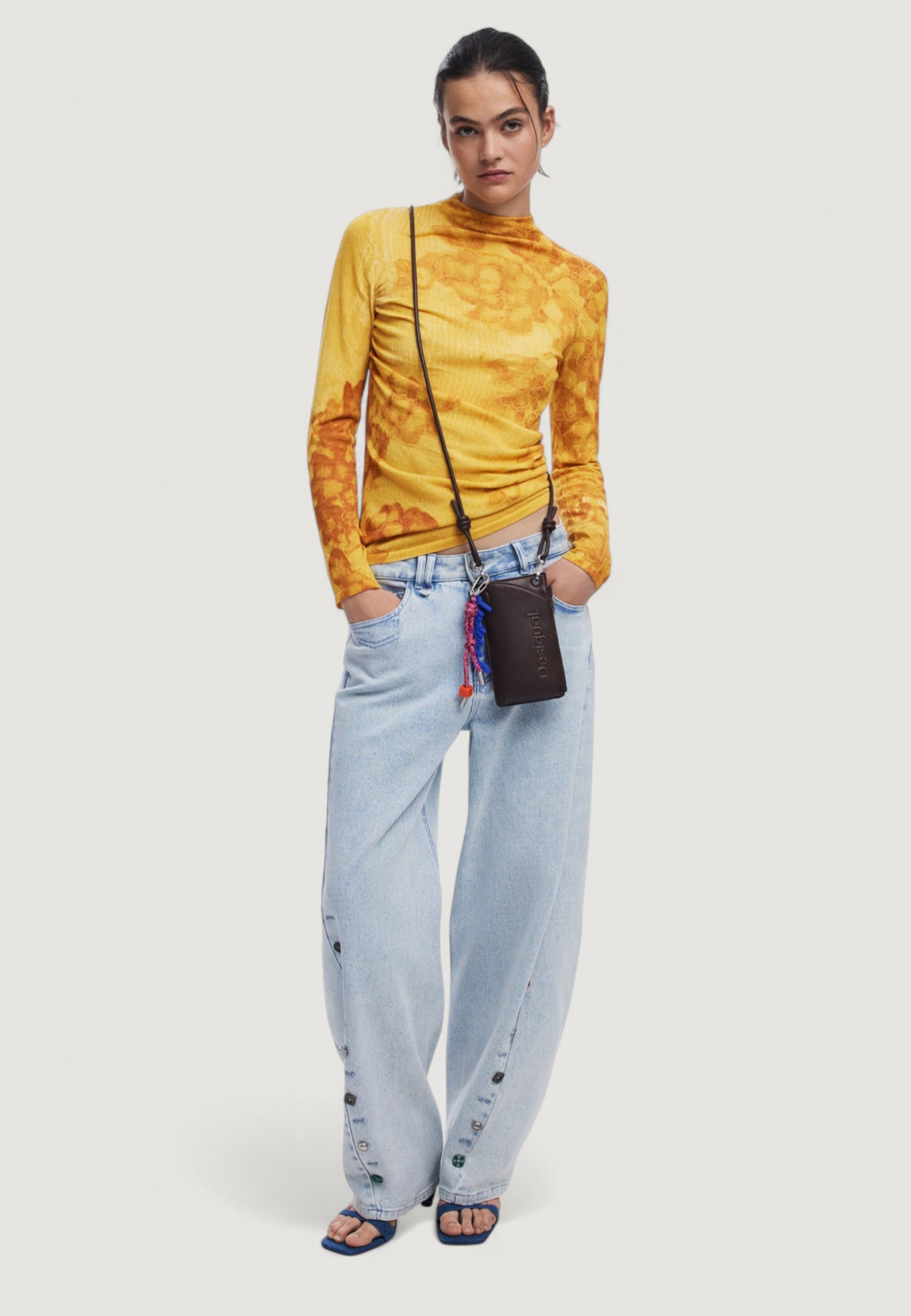 Portafoglio grande Desigual MONE_HALF LOGO MILTON