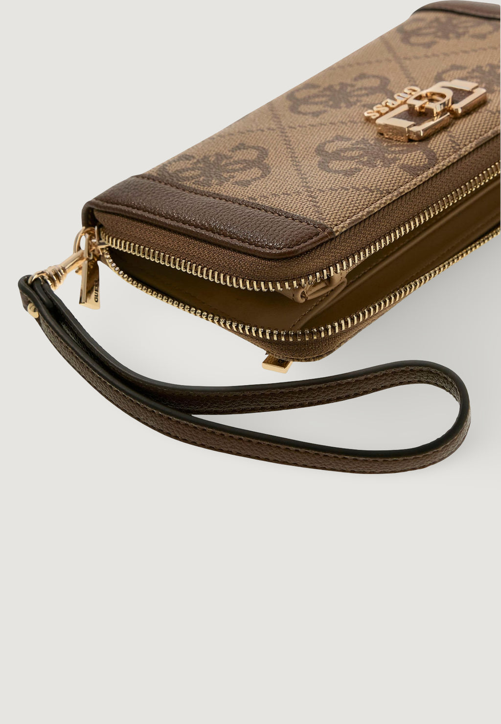 Portafoglio grande Guess KARNILLA LOGO SLG LRG ZIP ARND