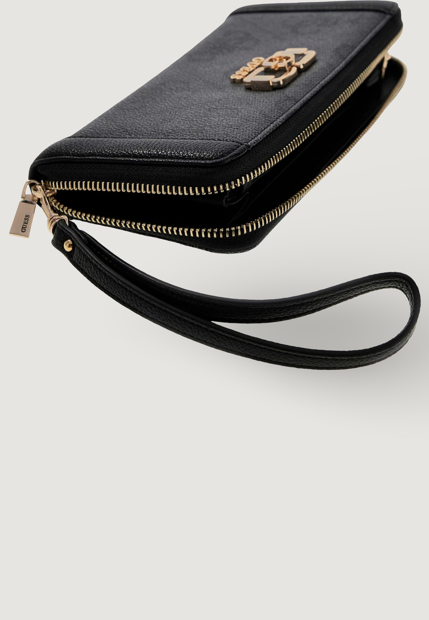 Portafoglio grande Guess KARNILLA LOGO SLG LRG ZIP ARND