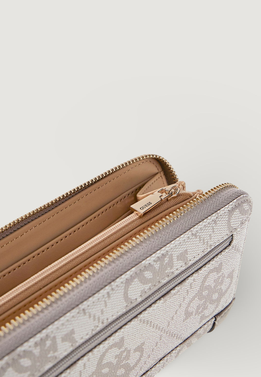 Portafoglio grande Guess KARNILLA LOGO SLG LRG ZIP ARND