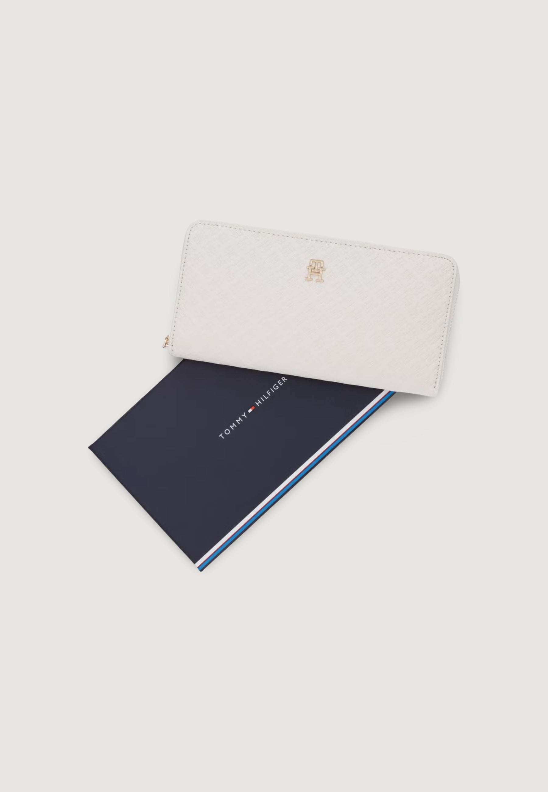 Portafoglio grande Tommy Hilfiger TH ICON LRG ZA MONO
