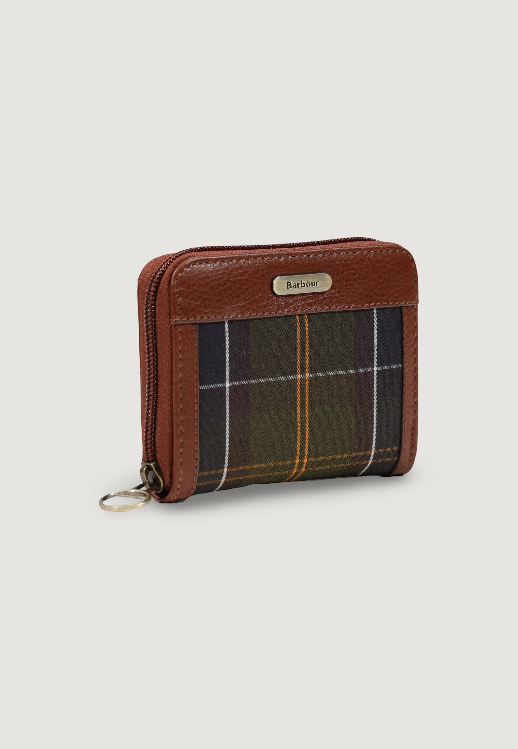 Portafoglio medio Barbour MINI DAPHNE TARTAN PURSE